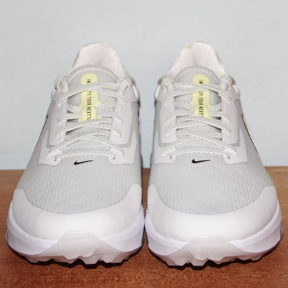 Nike Air Zoom Infinity Tour NEXT% Golf Shoes Mens 9 Summit White Black - Picture 4 of 6